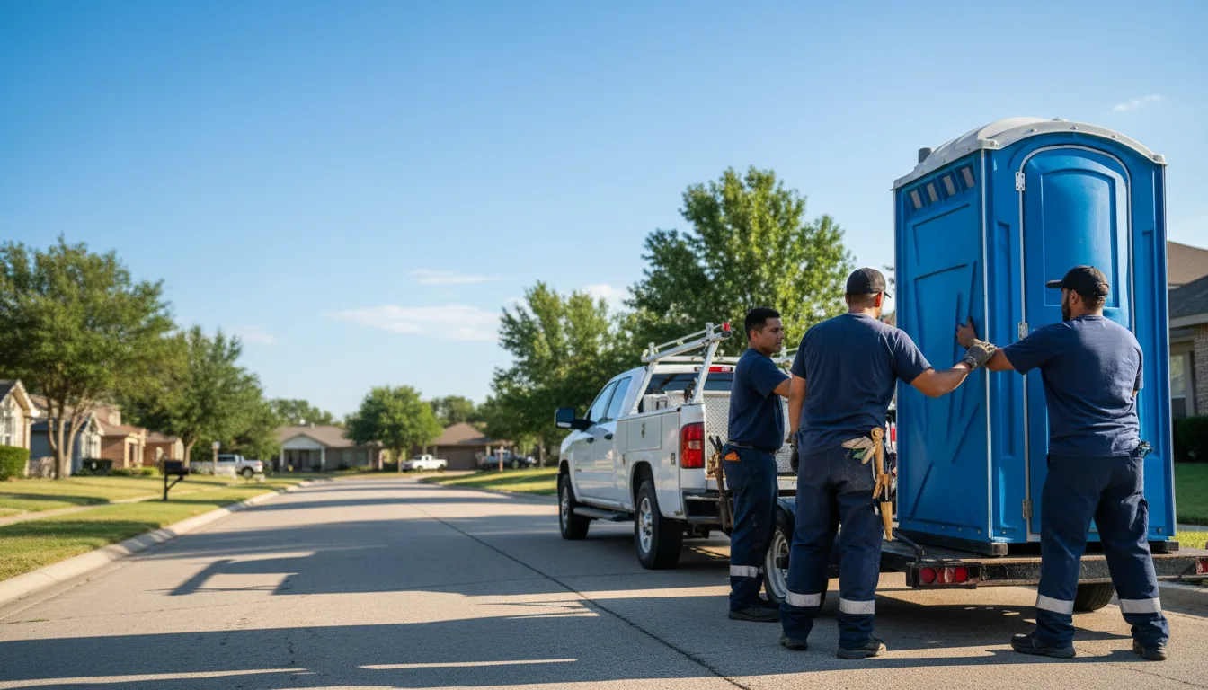 Portable Toilet Rental in Francitas, TX near me